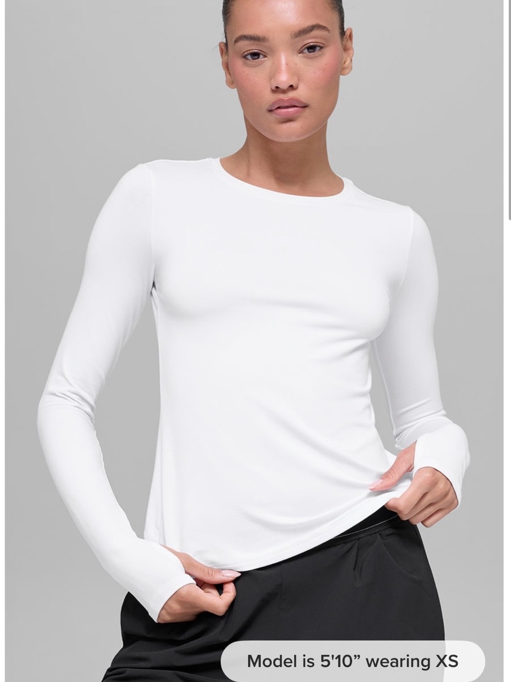 Alo Alosoft Finesse Long Sleeve Tee